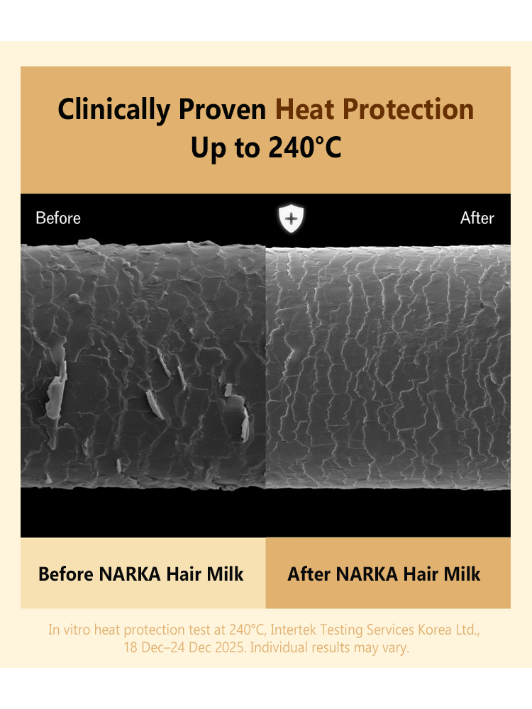 NARKA Core Rebuild Straight Slick Hair Milk 150ml