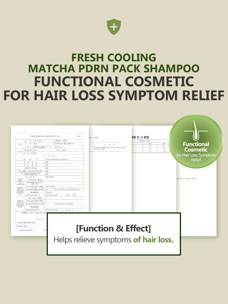NARKA Fresh Cooling Matcha-PDRN Pack Shampoo 500ml