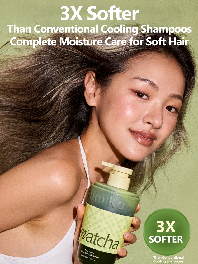 NARKA Fresh Cooling Matcha-PDRN Pack Shampoo 500ml