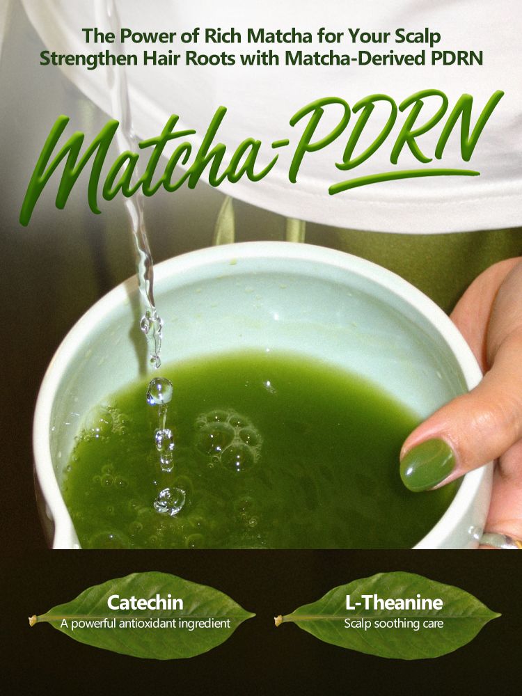 NARKA Fresh Cooling Matcha-PDRN Pack Shampoo 500ml