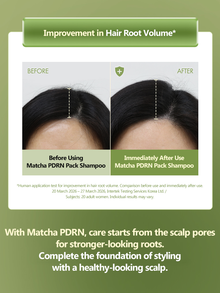 NARKA Fresh Cooling Matcha-PDRN Pack Shampoo 500ml