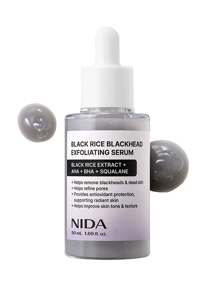 NIDA Black Rice Blackhead Exfoliating Serum 50ml