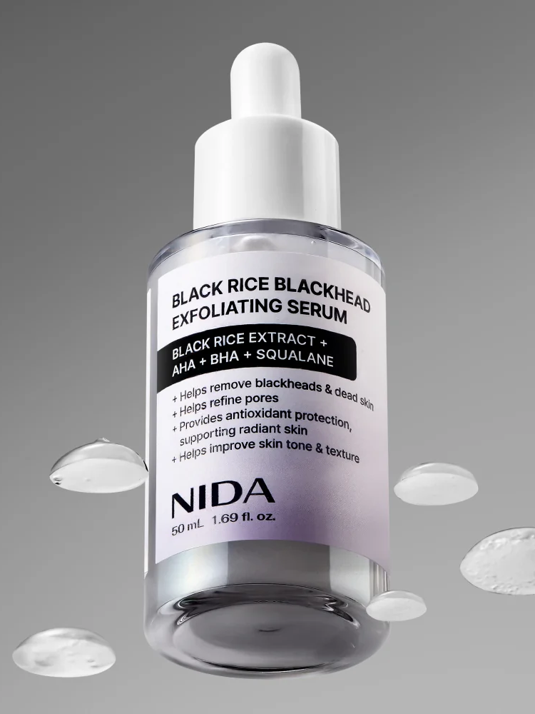 NIDA Black Rice Blackhead Exfoliating Serum 50ml