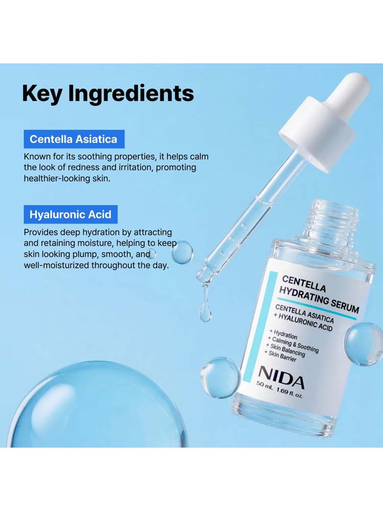 NIDA Centella Hydrating Serum 50ml