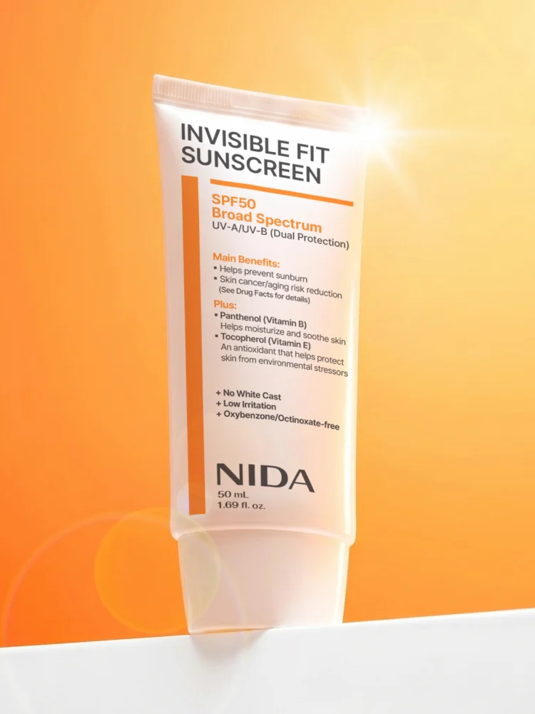 NIDA Invisible Fit Sunscreen (OTC) 50ml