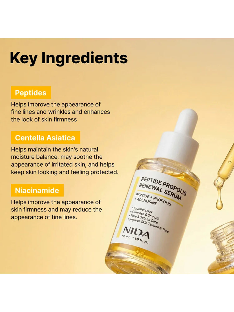 NIDA Peptide Propolis Renewal Serum 50ml