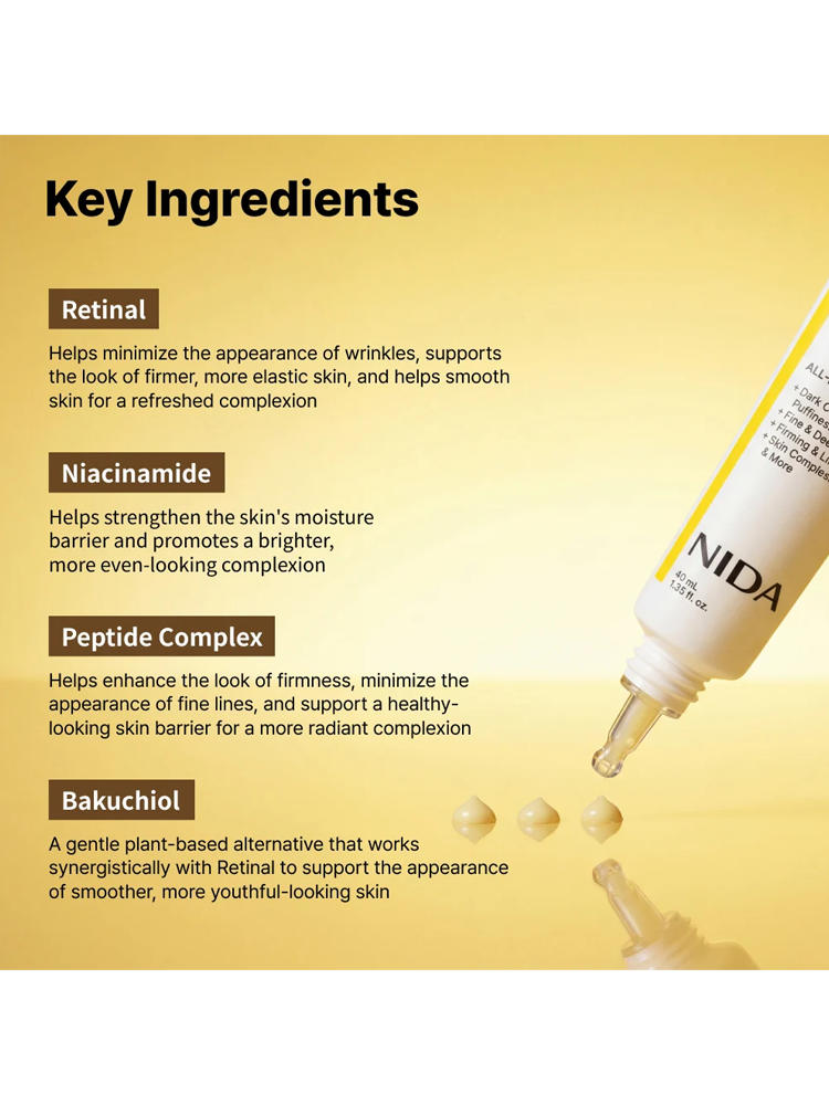 NIDA Revive Eye Cream For Face And Neck 40ml