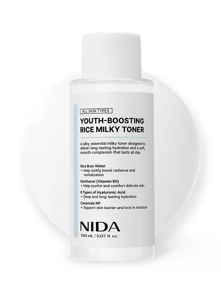 NIDA Youth-Boosting Rice Milky Toner 150ml