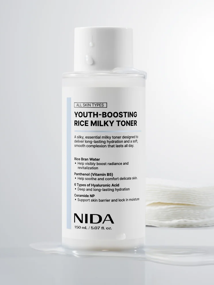 NIDA Youth-Boosting Rice Milky Toner 150ml