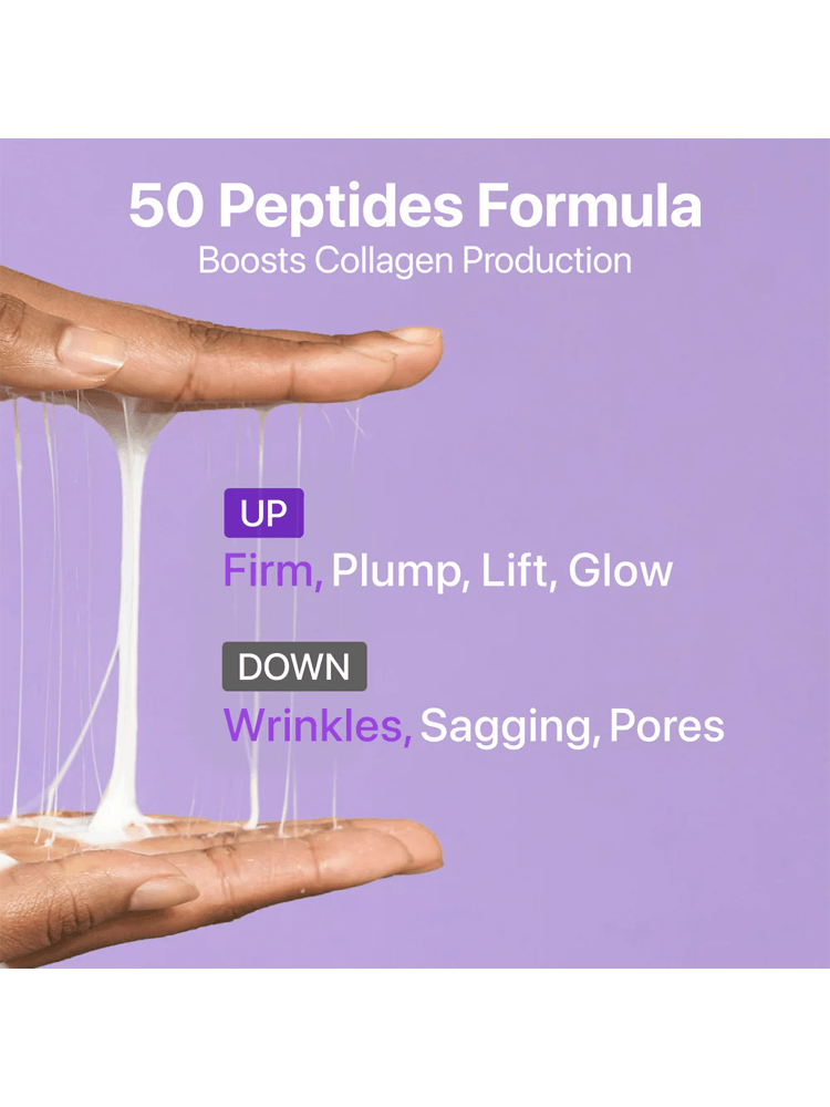 Image showcasing the NUMBUZIN NAD Bio Lifting-sil Essence with 50 Peptides Formula benefits for skin.