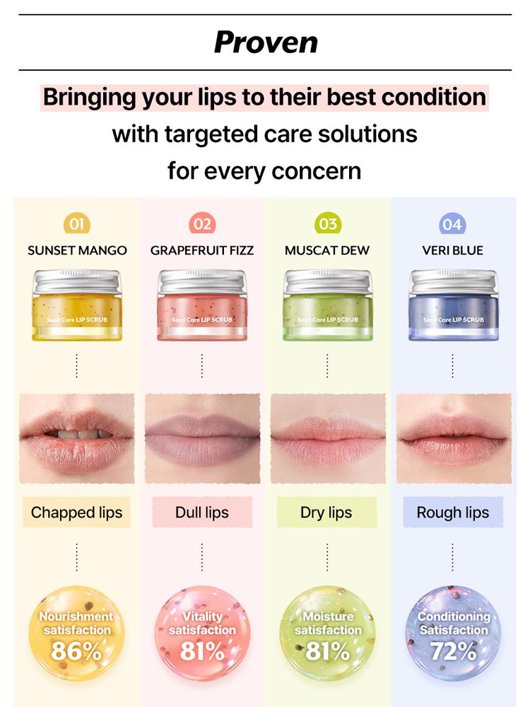 Nuse Seed Care Lip Scrub 15g