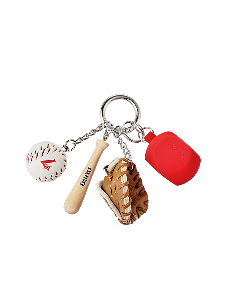Nuse X Landers Baseball Keyring