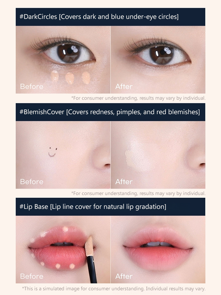 PERIPERA Double Longwear Cover Concealer 5.5g