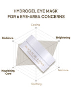 PETITFEE Black Pearl & Gold Hydrogel Eye Patch 1.4g (60patch)