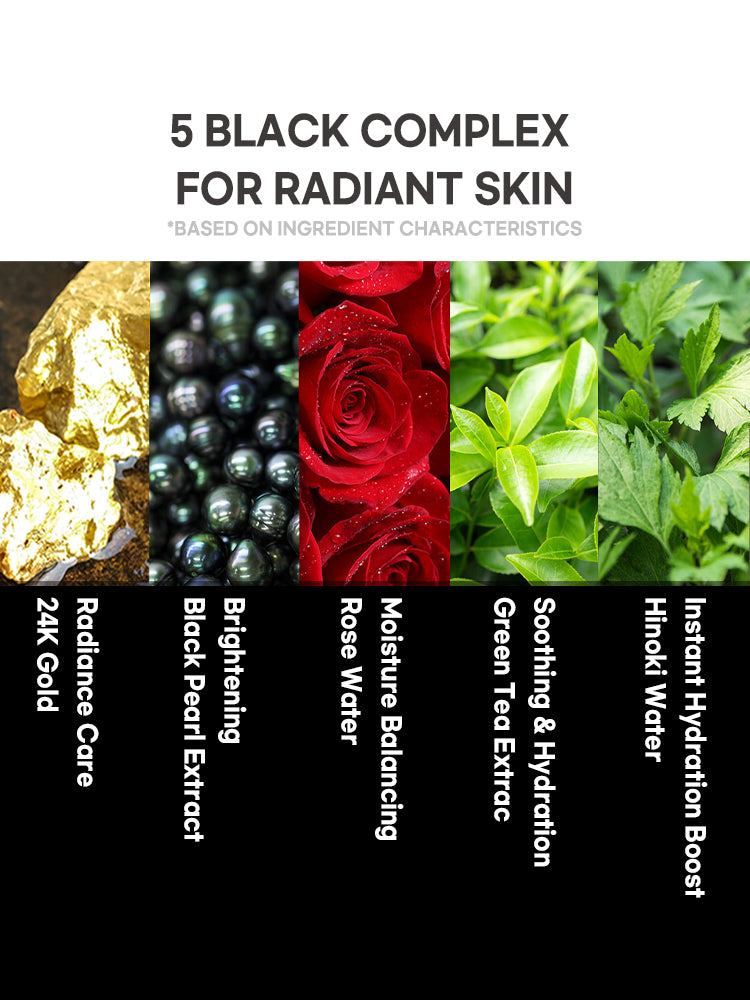 PETITFEE Black Pearl & Gold Hydrogel Eye Patch 1.4g (60patch)