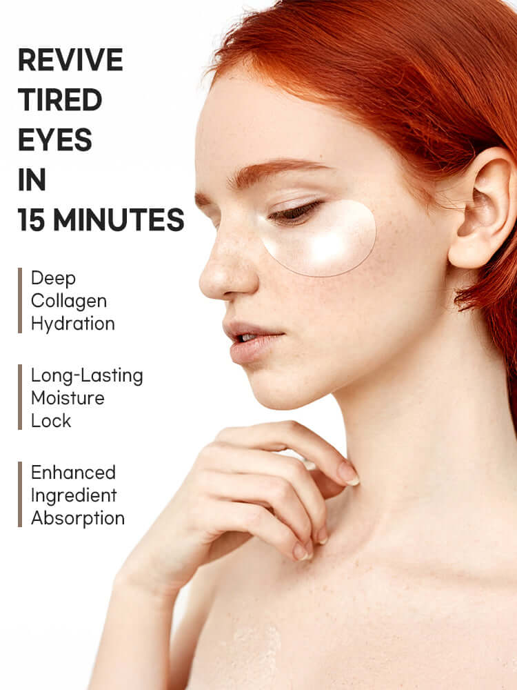 PETITFEE 98% Collagen & CoQ10 Hydrgel Eye Patch 84g (60patch)