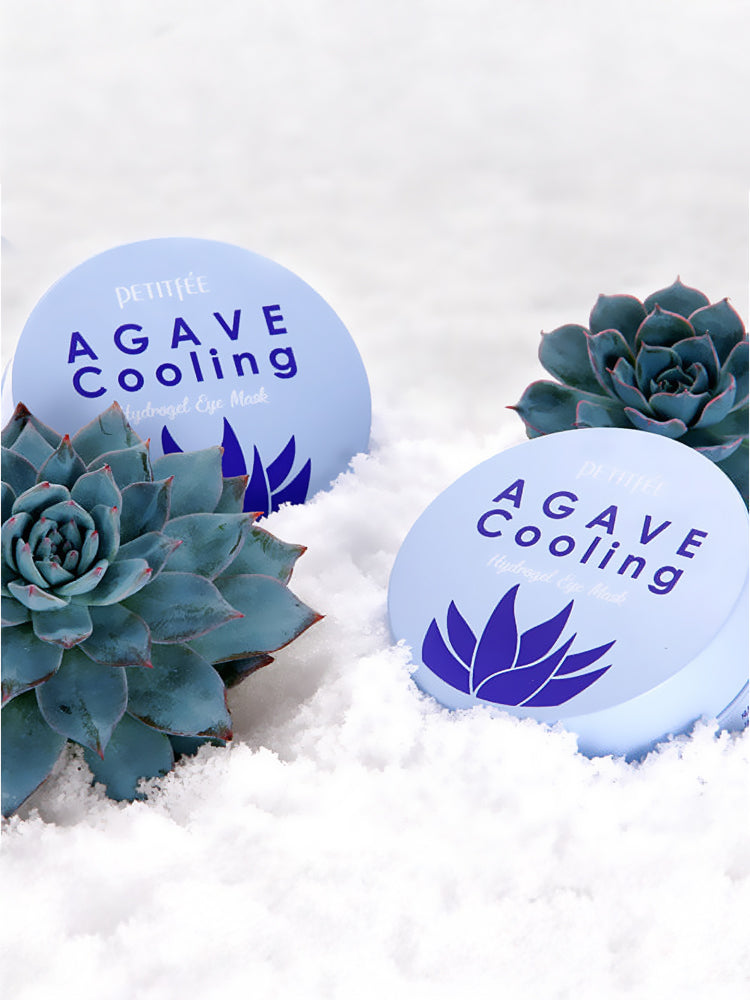 PETITFEE Agave Cooling Hydrogel Eye Mask 84g (60pieces,30pairs)
