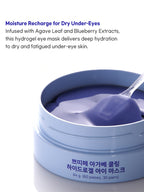 PETITFEE Agave Cooling Hydrogel Eye Mask 84g (60pieces,30pairs)
