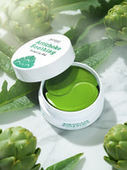 PETITFEE Artichoke Soothing Hydrogel Eye Mask 84g (60pieces,30pairs)