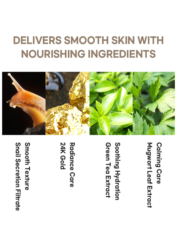 PETITFEE Gold & Snail Hydrogel Mask Pack 30g #5pcs