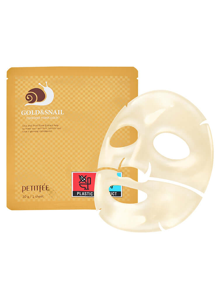 PETITFEE Gold & Snail Hydrogel Mask Pack 30g #1pc