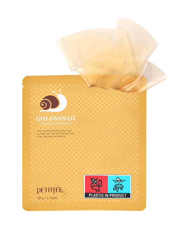 PETITFEE Gold & Snail Hydrogel Mask Pack 30g #1pc