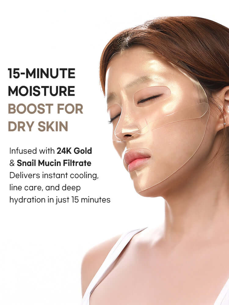 PETITFEE Gold & Snail Hydrogel Mask Pack 30g #1pc