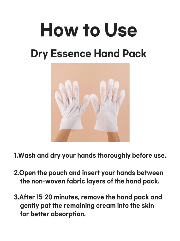 PETITFEE Dry Essence Hand/Foot Pack #1pcs (1pair)