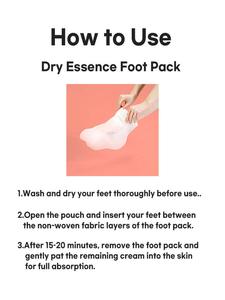 PETITFEE Dry Essence Hand/Foot Pack #1pc(1pair)