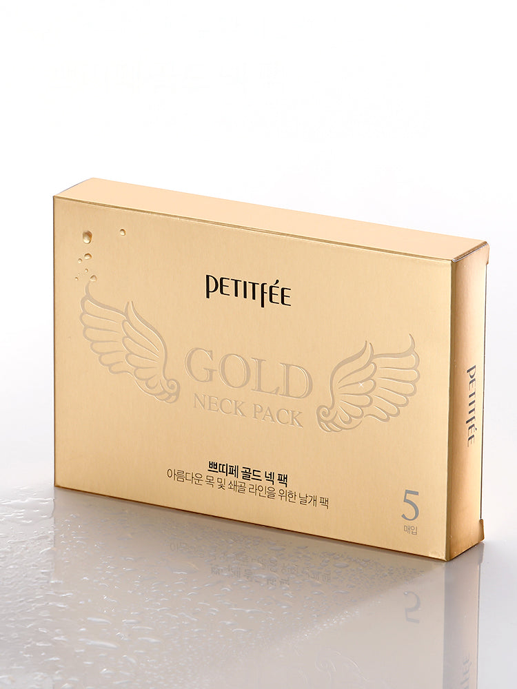 PETITFEE Gold Neck Pack 10g #5pcs