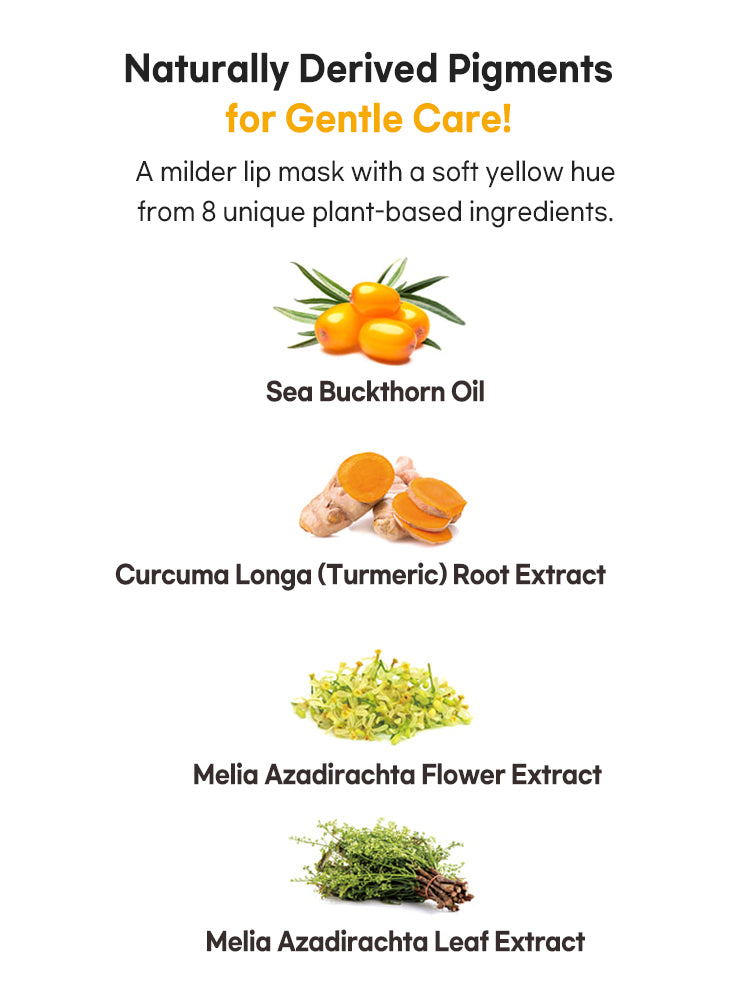 PETITFEE Oil Blossom Lip Mask 15g #Sea Buckthorn Oil (Vita Brightening)