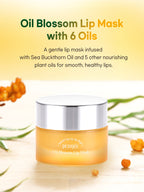 PETITFEE Oil Blossom Lip Mask 15g #Sea Buckthorn Oil (Vita Brightening)