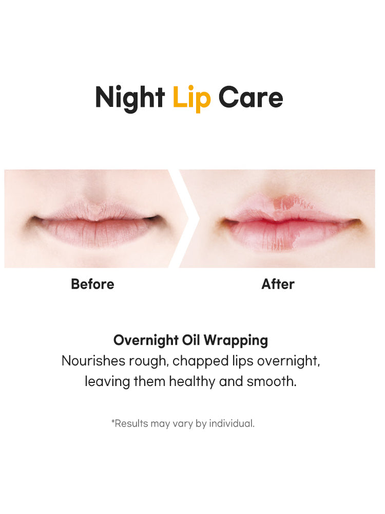 PETITFEE Oil Blossom Lip Mask 15g #Sea Buckthorn Oil (Vita Brightening)