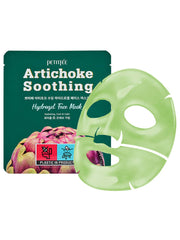 PETITFEE Artichoke Soothing Hydrogel Face Mask 32g #1pc