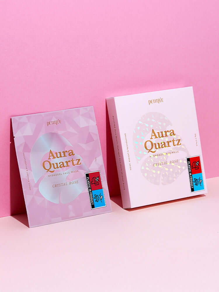 PETITFEE Aura Quartz Hydrogel Face Mask 30g #Crystal Rose #1pc