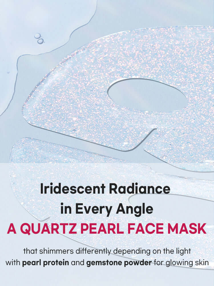 PETITFEE Aura Quartz Hydrogel Face Mask 30g #Crystal Rose #1pc