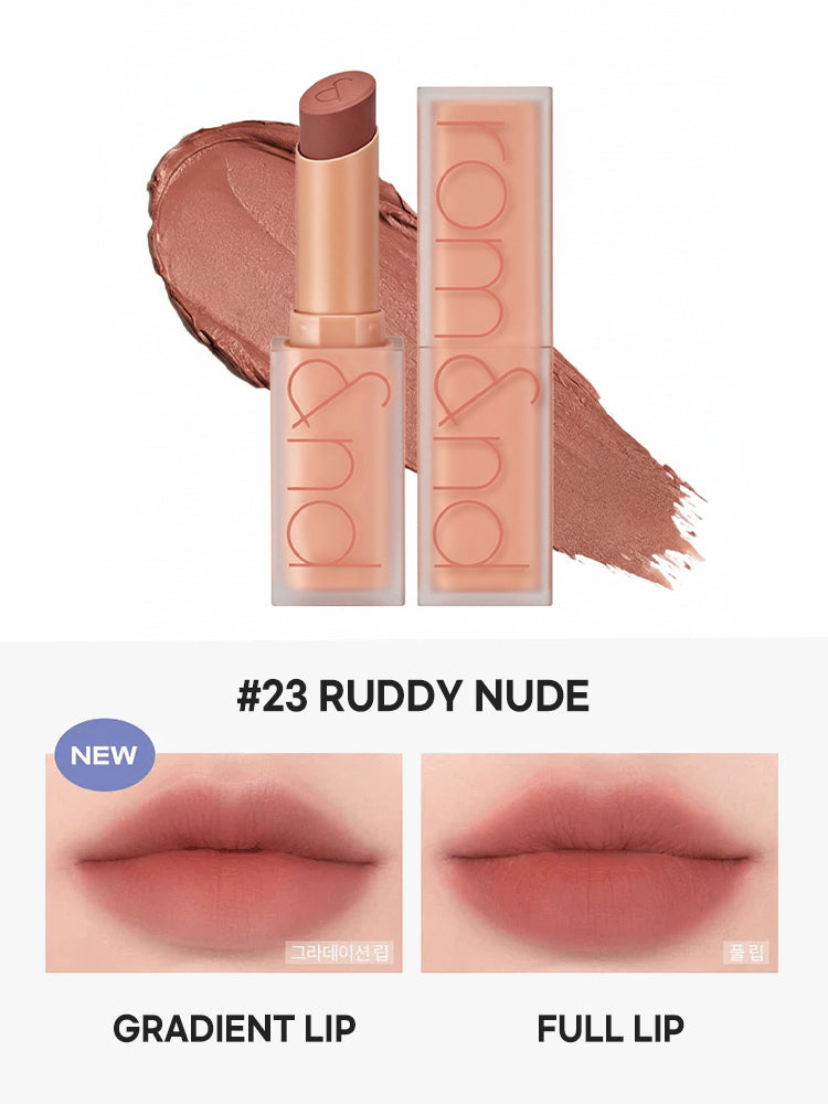 rom&nd Zero Matte Lipstick MUTERAL NUDE 3g