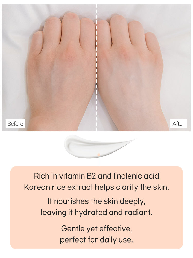 rom&nd Back Me Rice Tone-Up Rice Whitening Cream 50ml