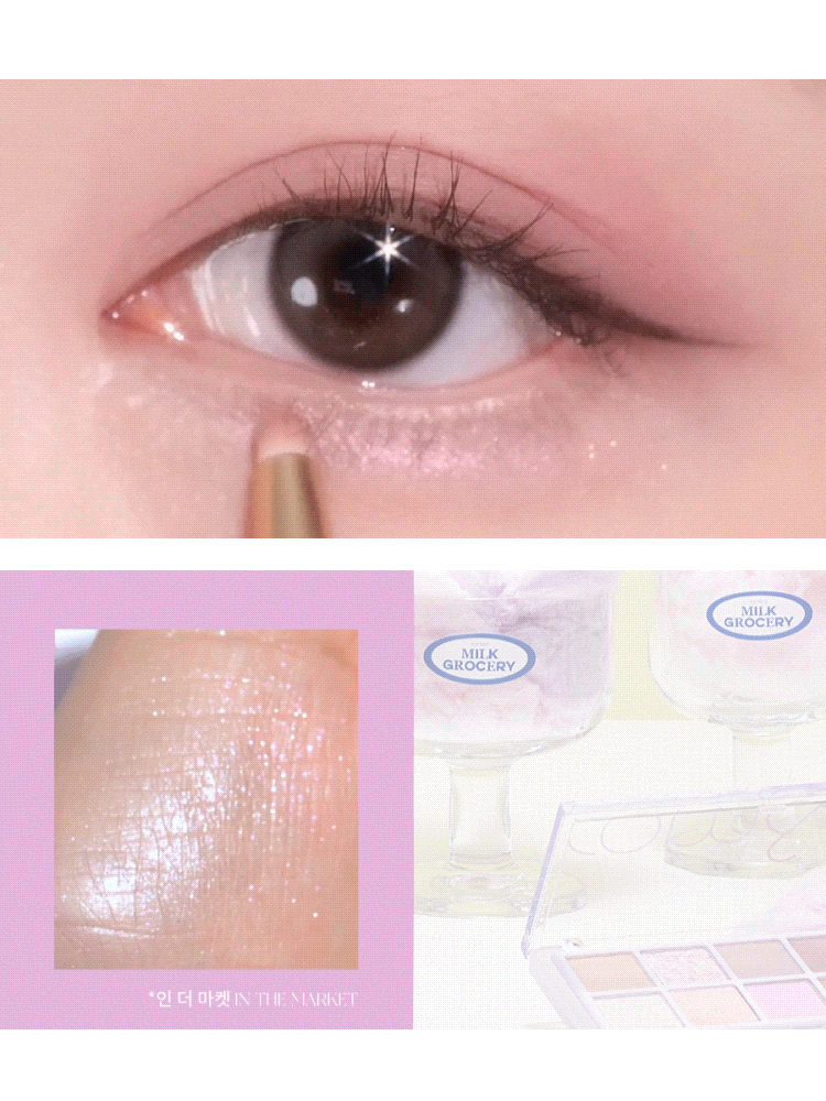 rom&nd Better Than Palette 8g #Milk Grocery #09 Dreamy Lilac Garden