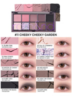 rom&nd Better Than Palette #Dusty on the Nude #11 Cheeky Cheeky Garden