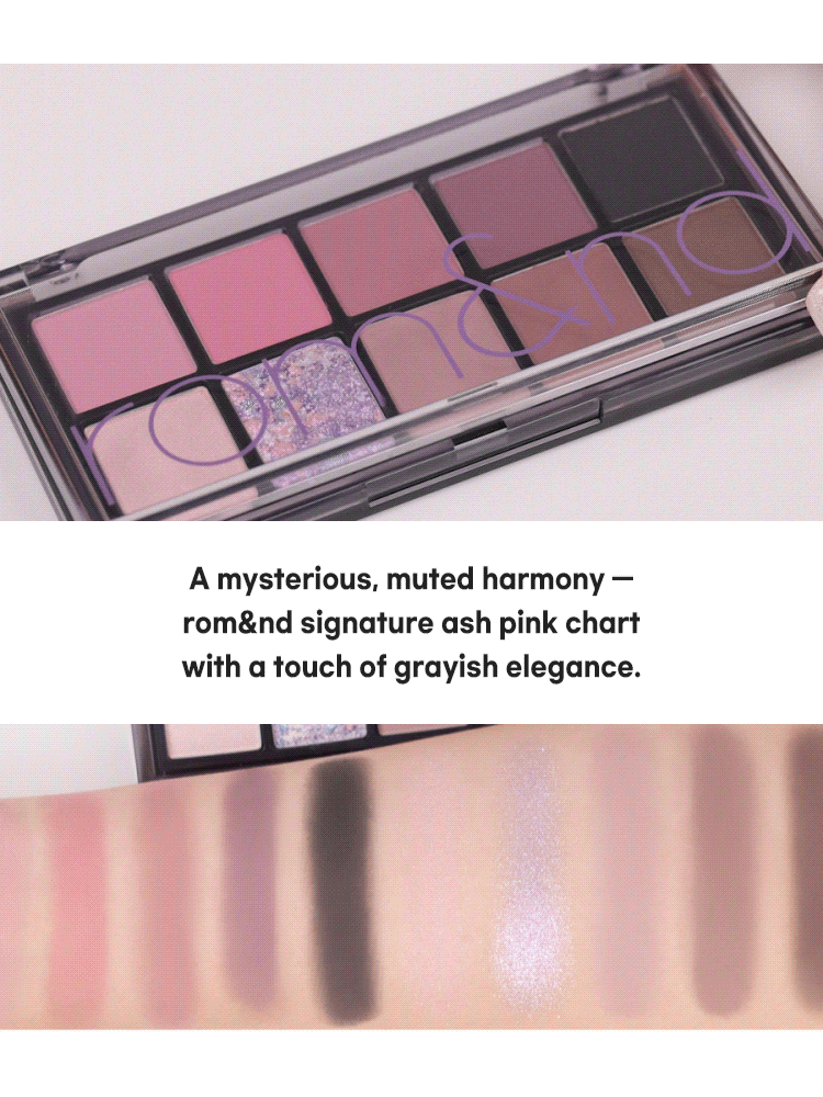 rom&nd Better Than Palette #Dusty on the Nude #11 Cheeky Cheeky Garden