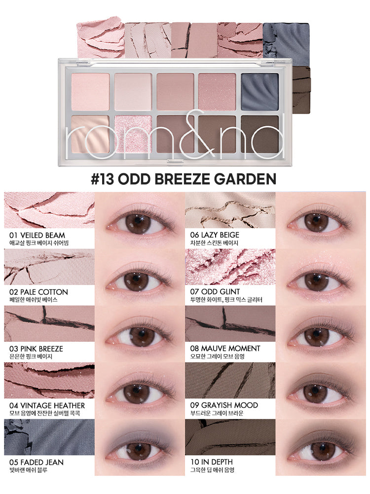 rom&nd Better Than Palette #Spring Fever 8.3g