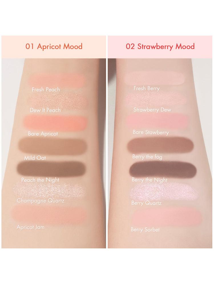 rom&nd Bare Layer Palette 14g