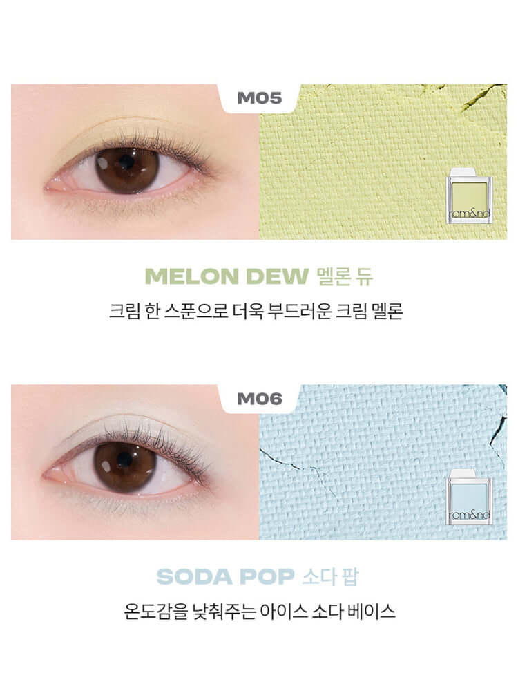 [Pick 4, Free Case] rom&nd Slide In Single 1.5g