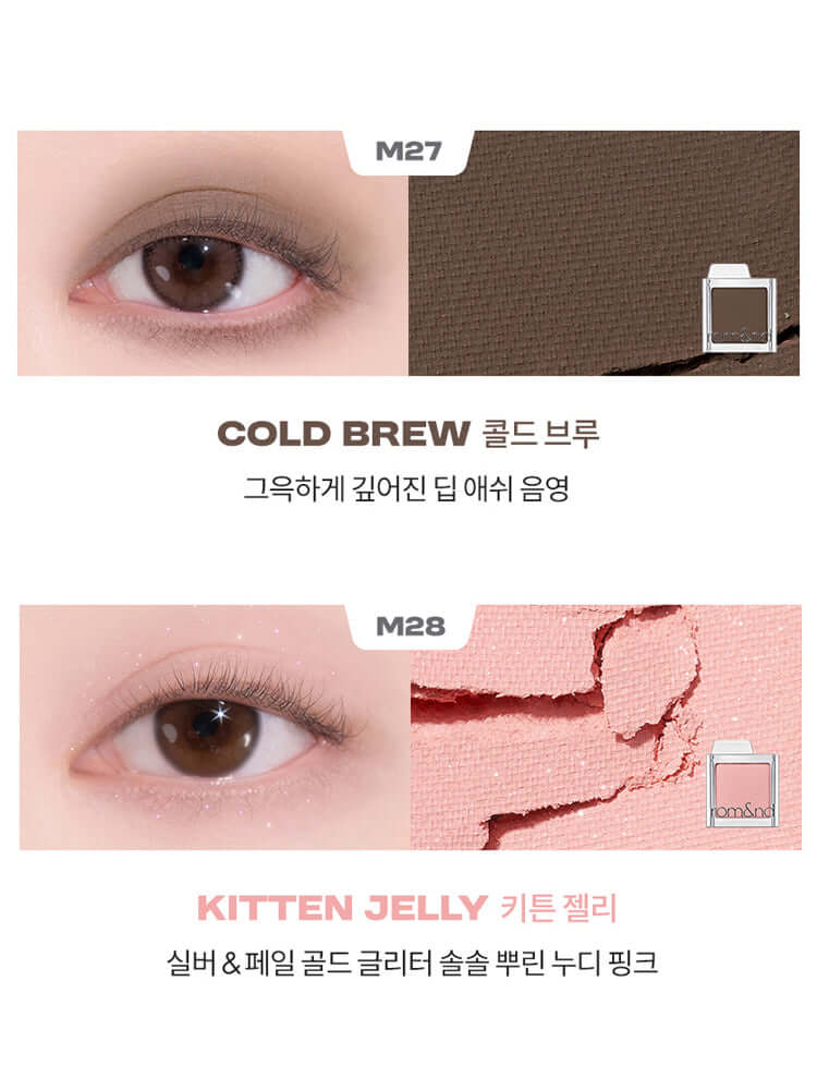 [Pick 4, Free Case] rom&nd Slide In Single 1.5g