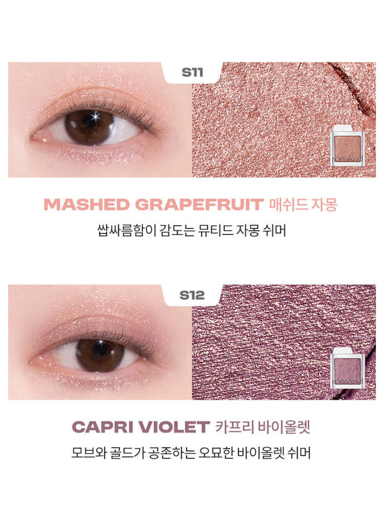 [Pick 4, Free Case] rom&nd Slide In Single 1.5g