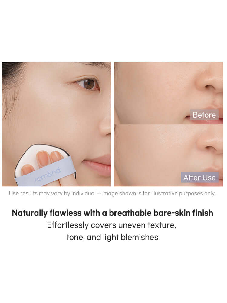 rom&nd Bare Water Cushion 20g SPF38/PA++++ (Refill)