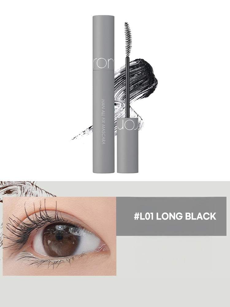 rom&nd Han All Fix Mascara 7.0g #L01 Long Black