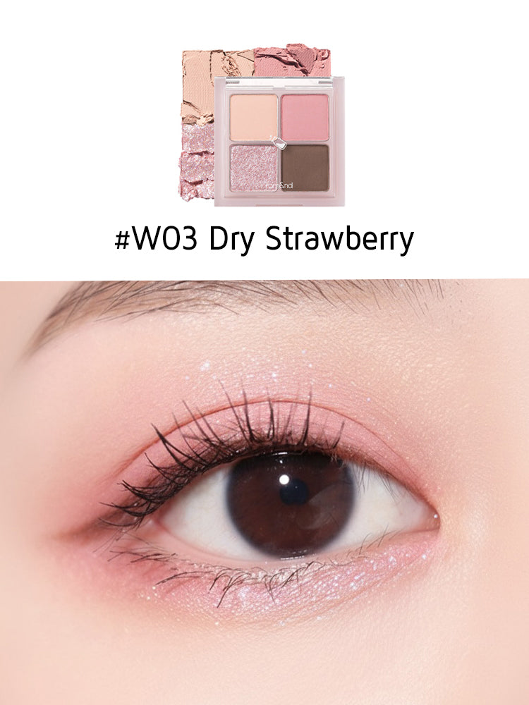 rom&nd Better Than Eyes #Milk 7.2g #W03 Dry Strawberry