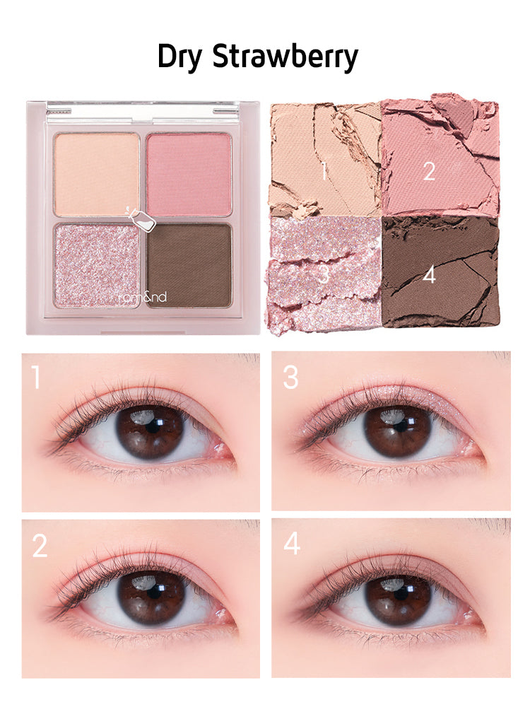 rom&nd Better Than Eyes #Milk 7.2g #W03 Dry Strawberry